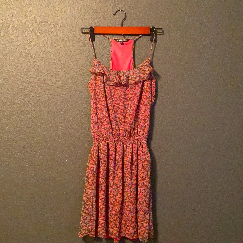 Pink Floral Express Dress